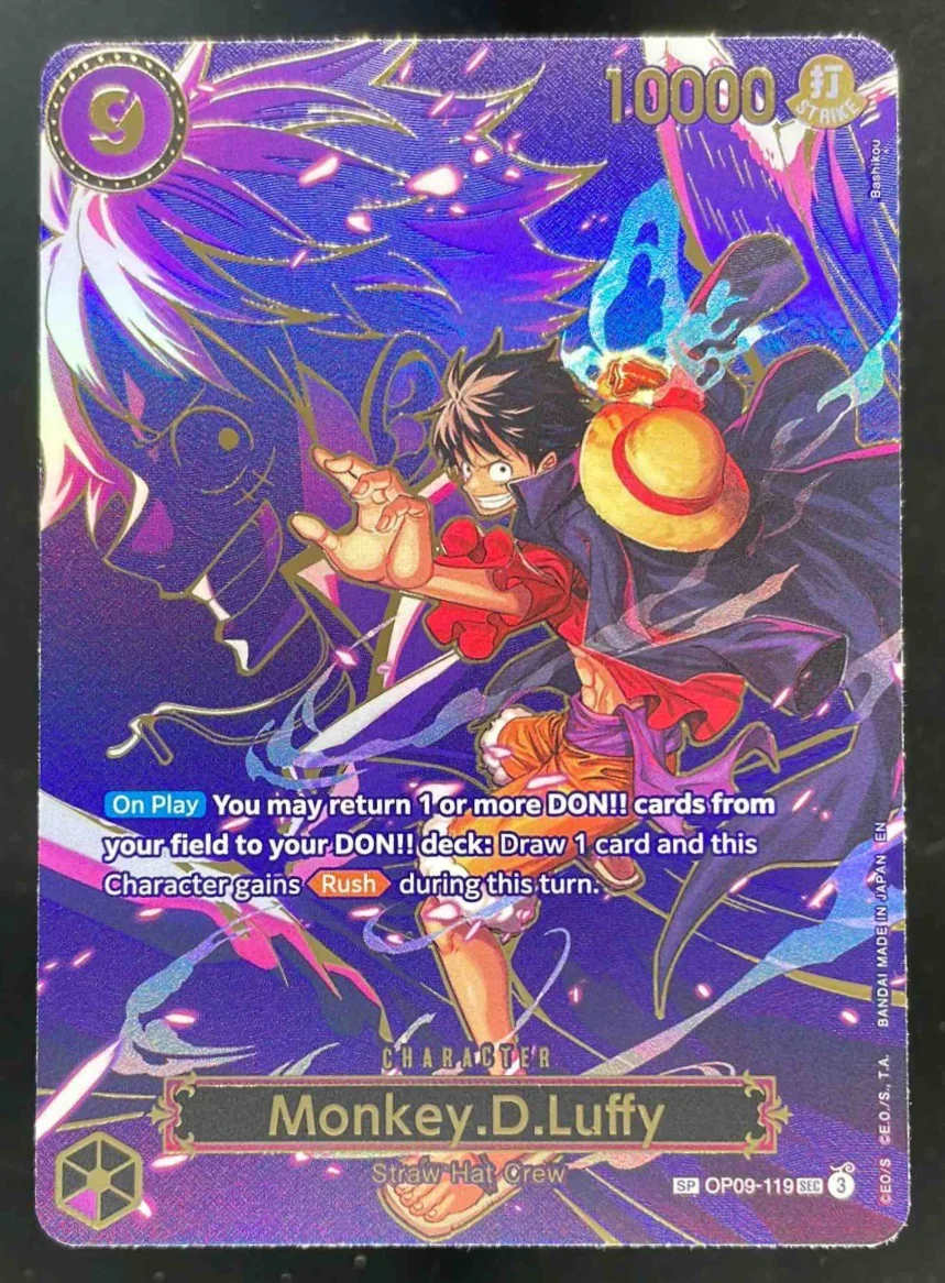 Monkey.D.Luffy - OP09-119 SP - Carrying On His Will OP13