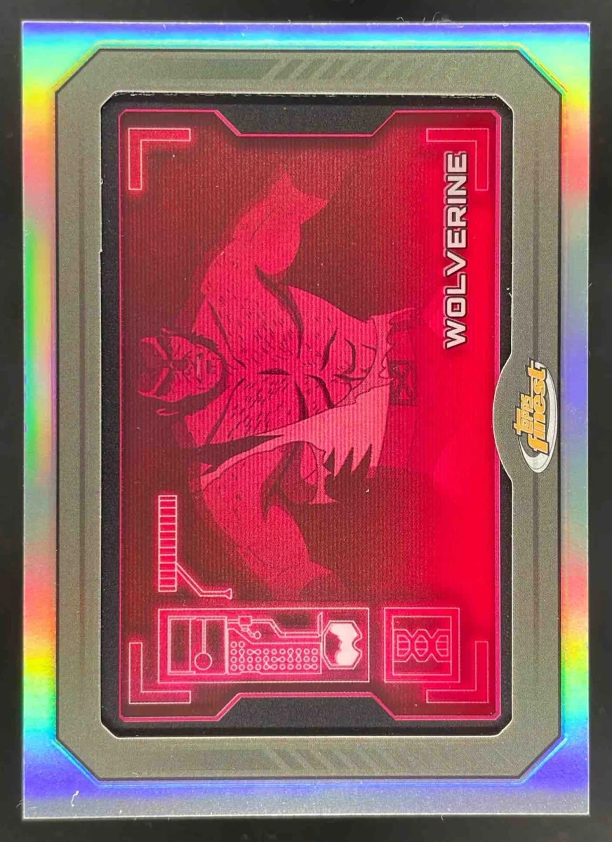 2025 Topps Finest X-Men '97 Sentinels' Scan #SS-8 Wolverine