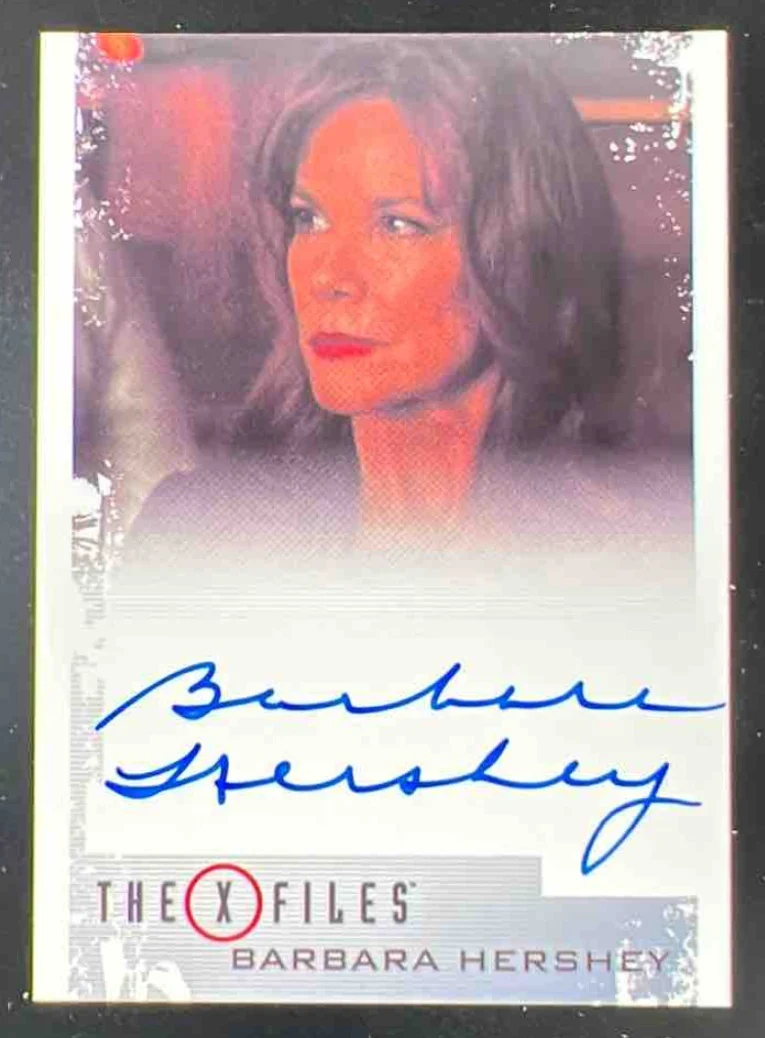 2018 The X Files Autograph Barbara Hershey as Erika Price Auto