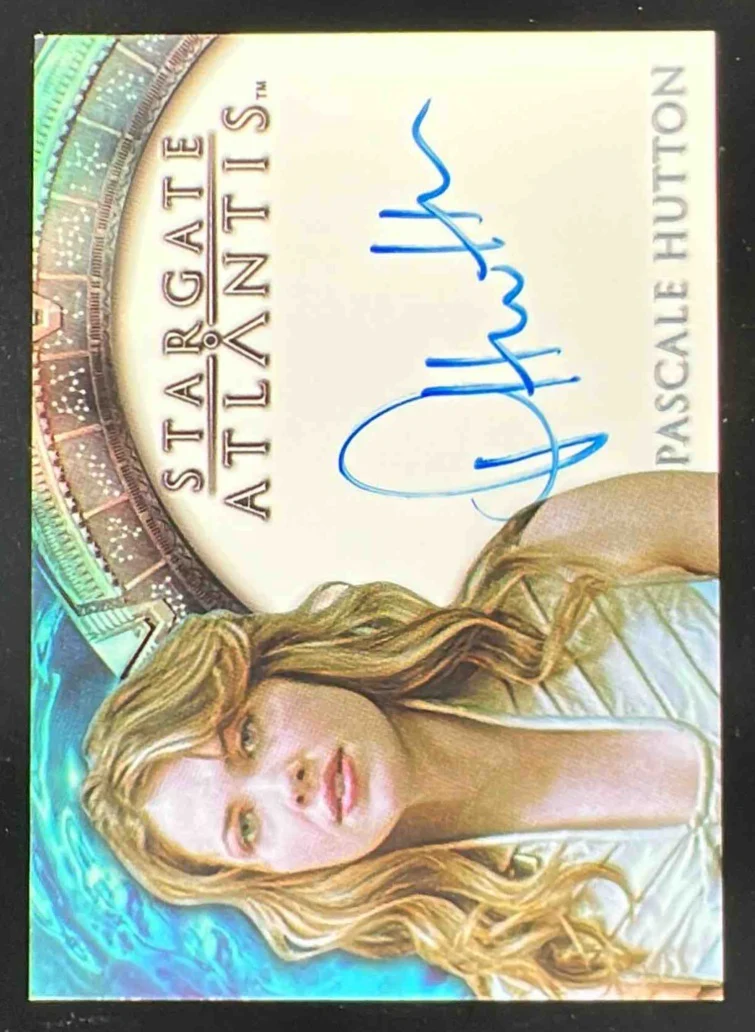 2006 Stargate Atlantis Autograph Pascale Hutton as First Officer