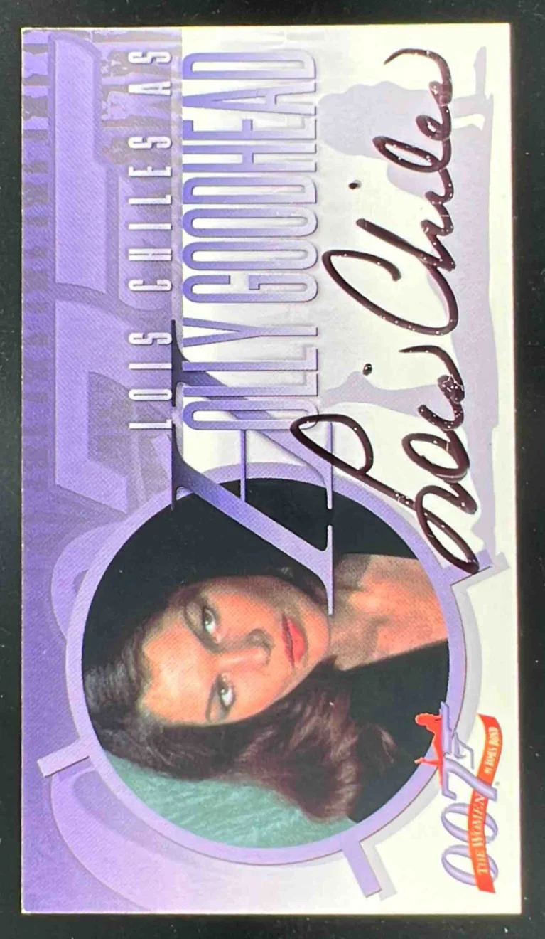 1998 Inkworks 007 Goldfinger Autograph Lois Chiles Auto