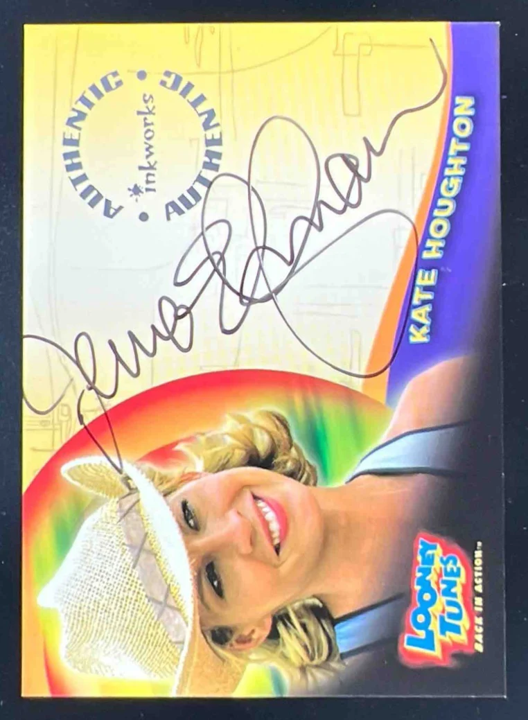 2003 Inkworks Looney Tunes Back in Action Autographs #A2 Jenna Elfman Auto