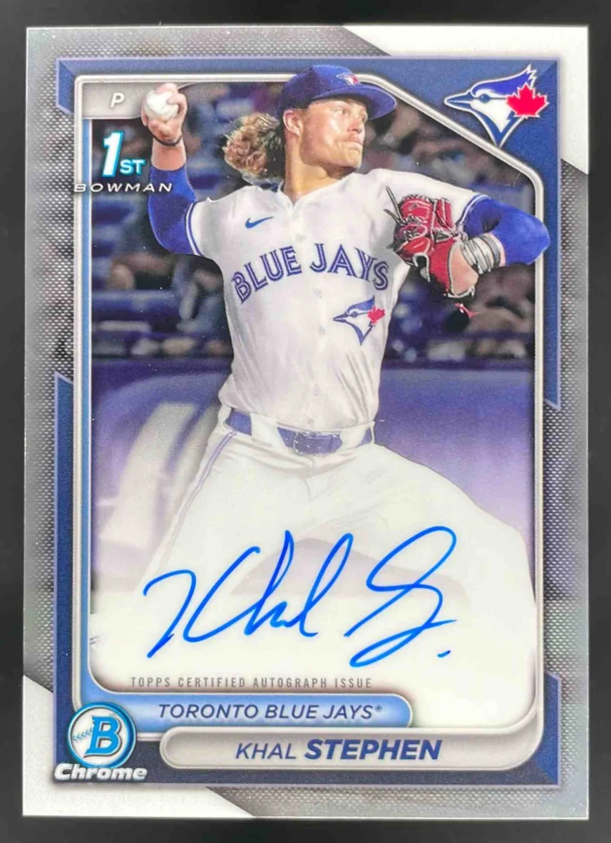 2024 Bowman Draft Chrome Prospect Autographs #CPA-KS Khal Stephen RC Auto