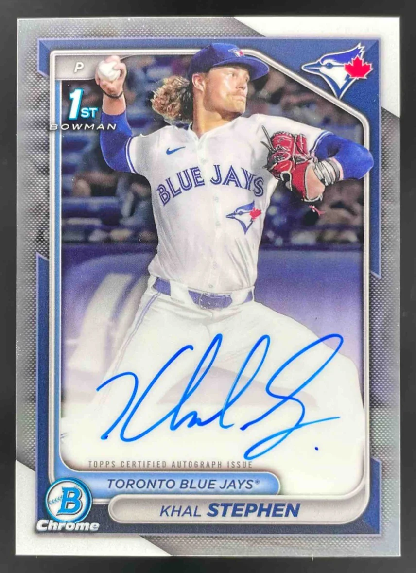 2024 Bowman Draft Chrome Prospect Autographs #CPA-KS Khal Stephen RC Auto