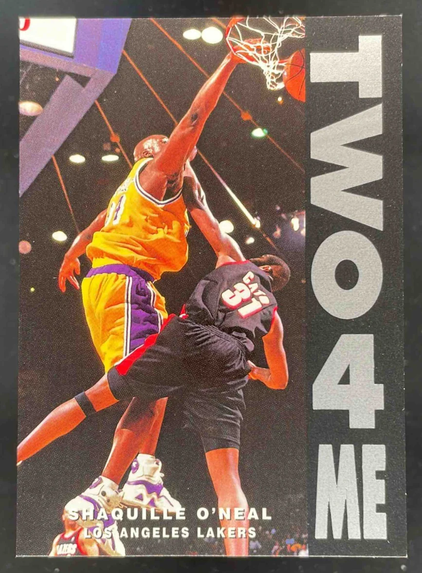1998-99 Skybox Metal Universe Two 4 Me Zero 4 You #15 TZ Shaquille O'Neal