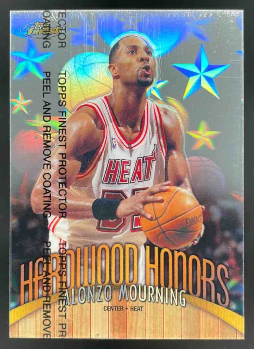 1998-99 Topps Finest Hardwood Honors #H16 Alonzo Mourning