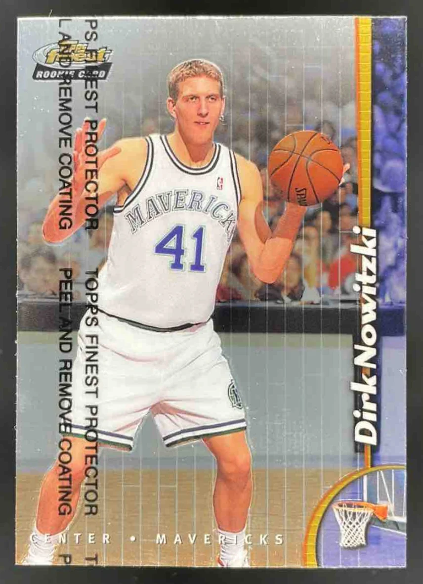 1998-99 Topps Finest #234 Dirk Nowitzki RC