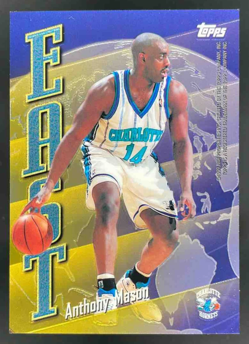 1998-99 Topps East/West #EW14 Anthony Mason Tom Gugliotta