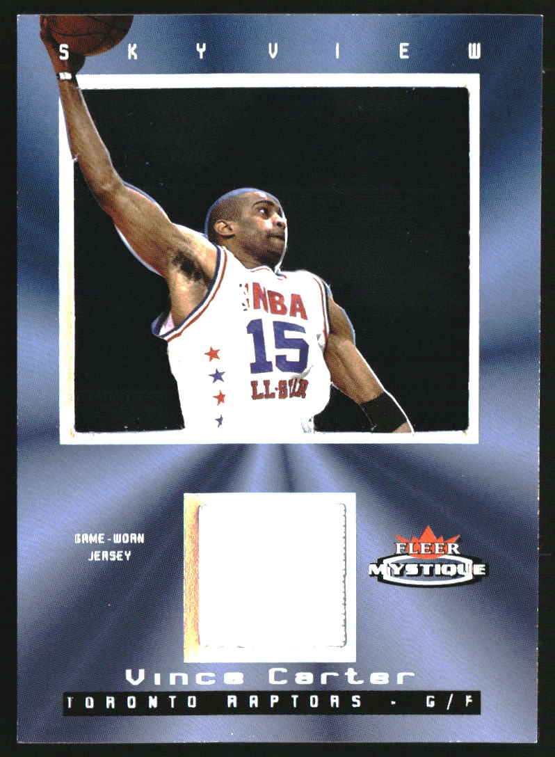 2003-04 Fleer Mystique Skyview Jerseys #SVVC Vince Carter /250