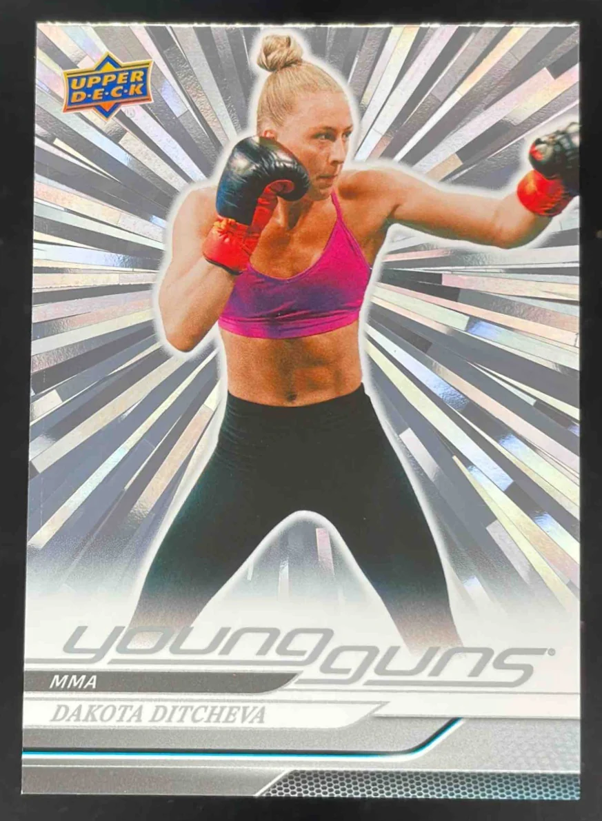 2025 Upper Deck Goodwin Champions Young Guns Outburst #YG-42 Dakota Ditcheva