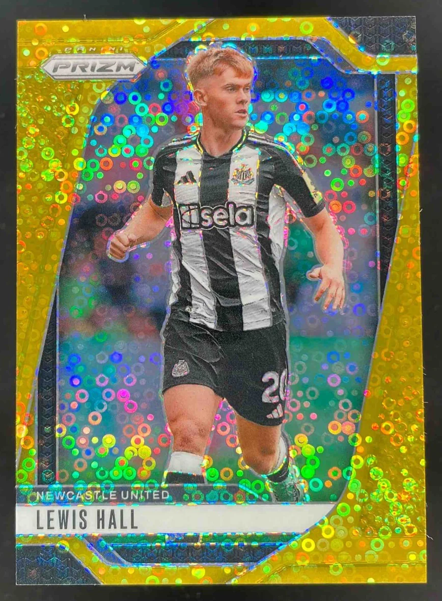 2024-25 Panini Prizm Premier League Gold Breakaway Prizm #106 Lewis Hall /10