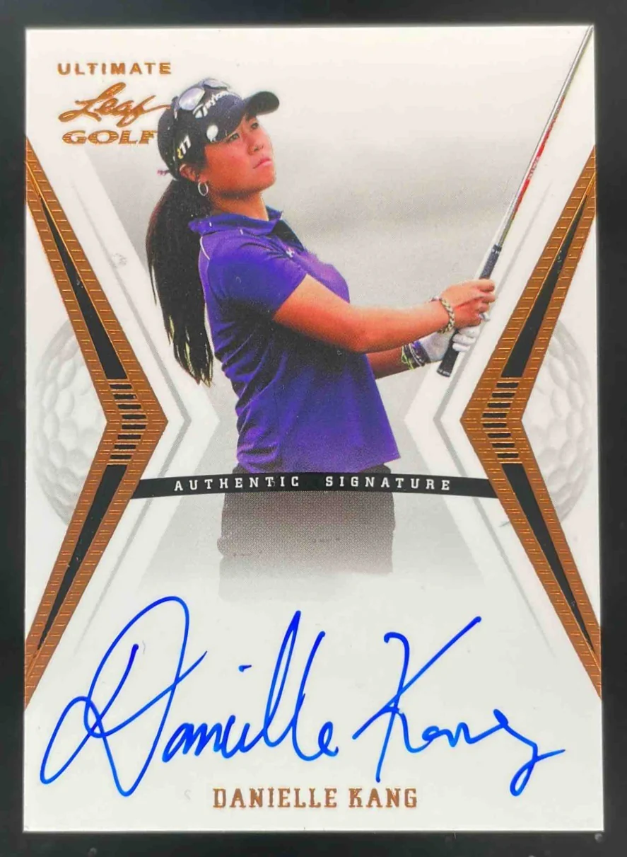 2002 Leaf Ultimate Golf Autograph #BA-DK1 Danielle Kang Auto