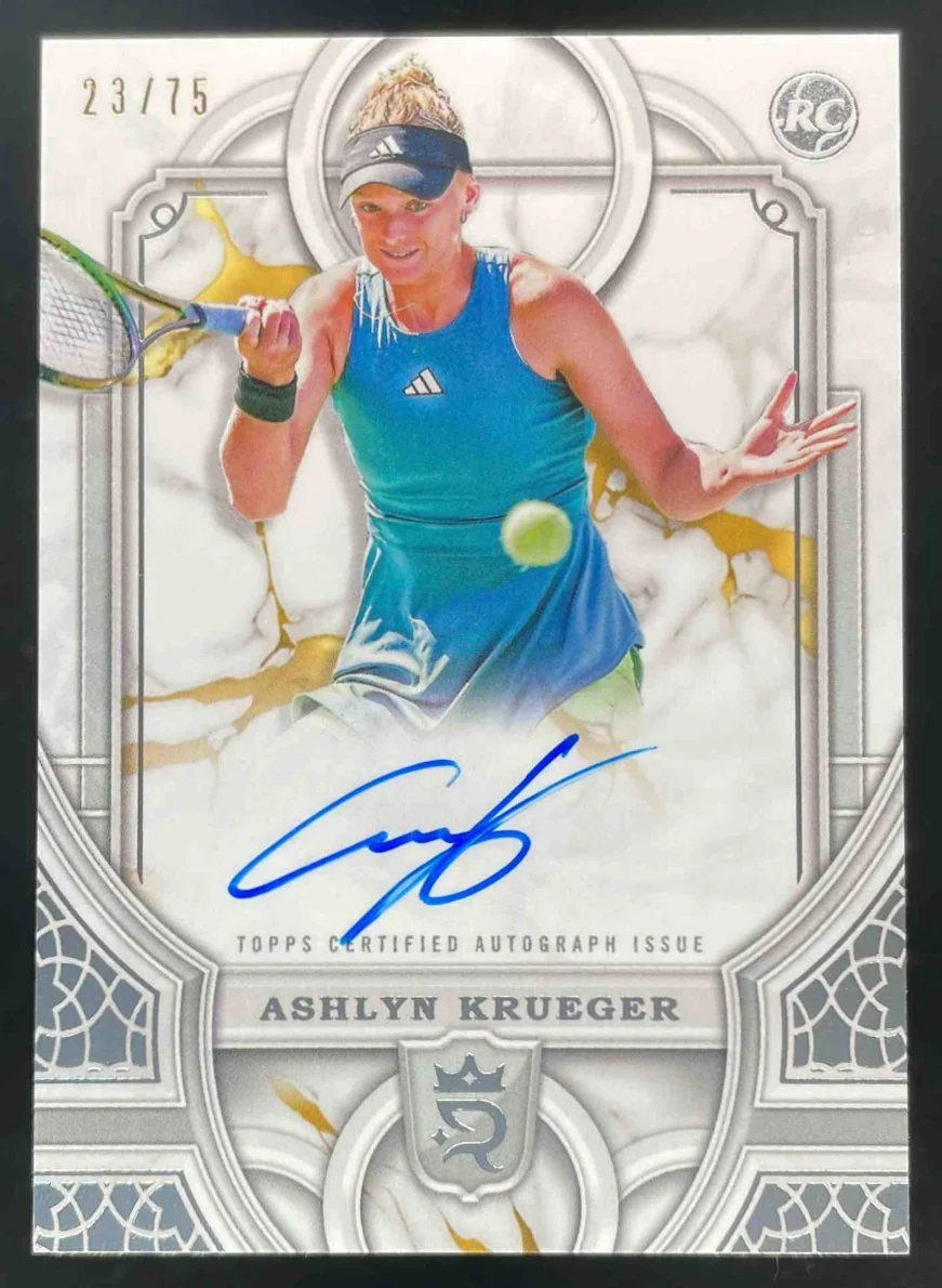 2024 Topps Royalty Collection Rookie #RA-AK Ashlyn Krueger Autograph RC Auto /75