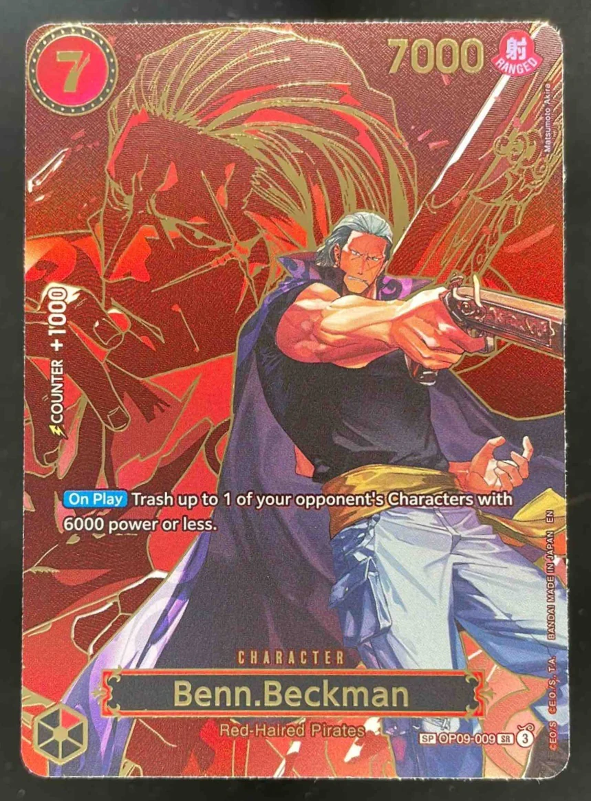 Benn.Beckman SP - Carrying On His Will OP13 One Piece