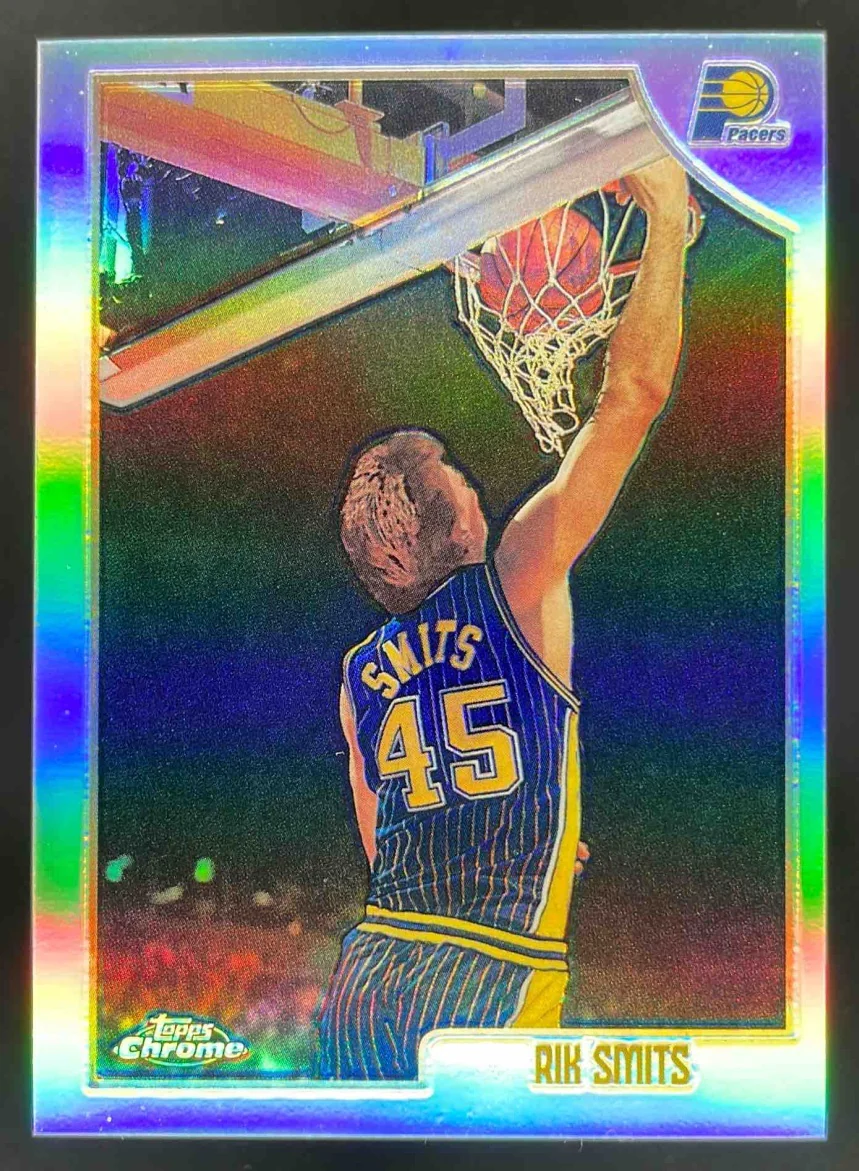 1998-99 Topps Chrome Refractor #115 Rik Smits