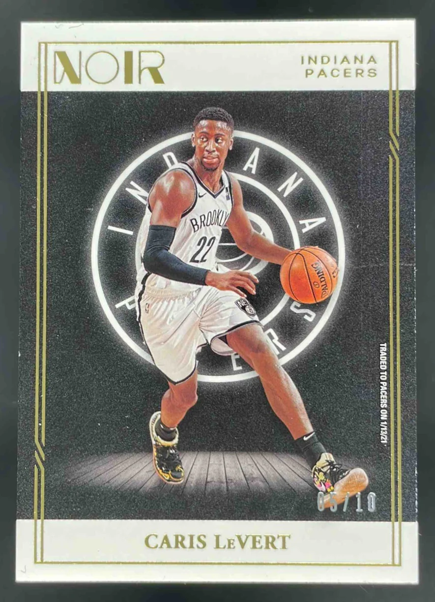 2020-21 Panini Noir Gold #21 Caris LeVert Association Edition /10