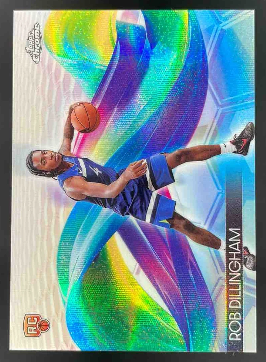 2024-25 Topps Chrome Helix #H-20 Rob Dillingham RC