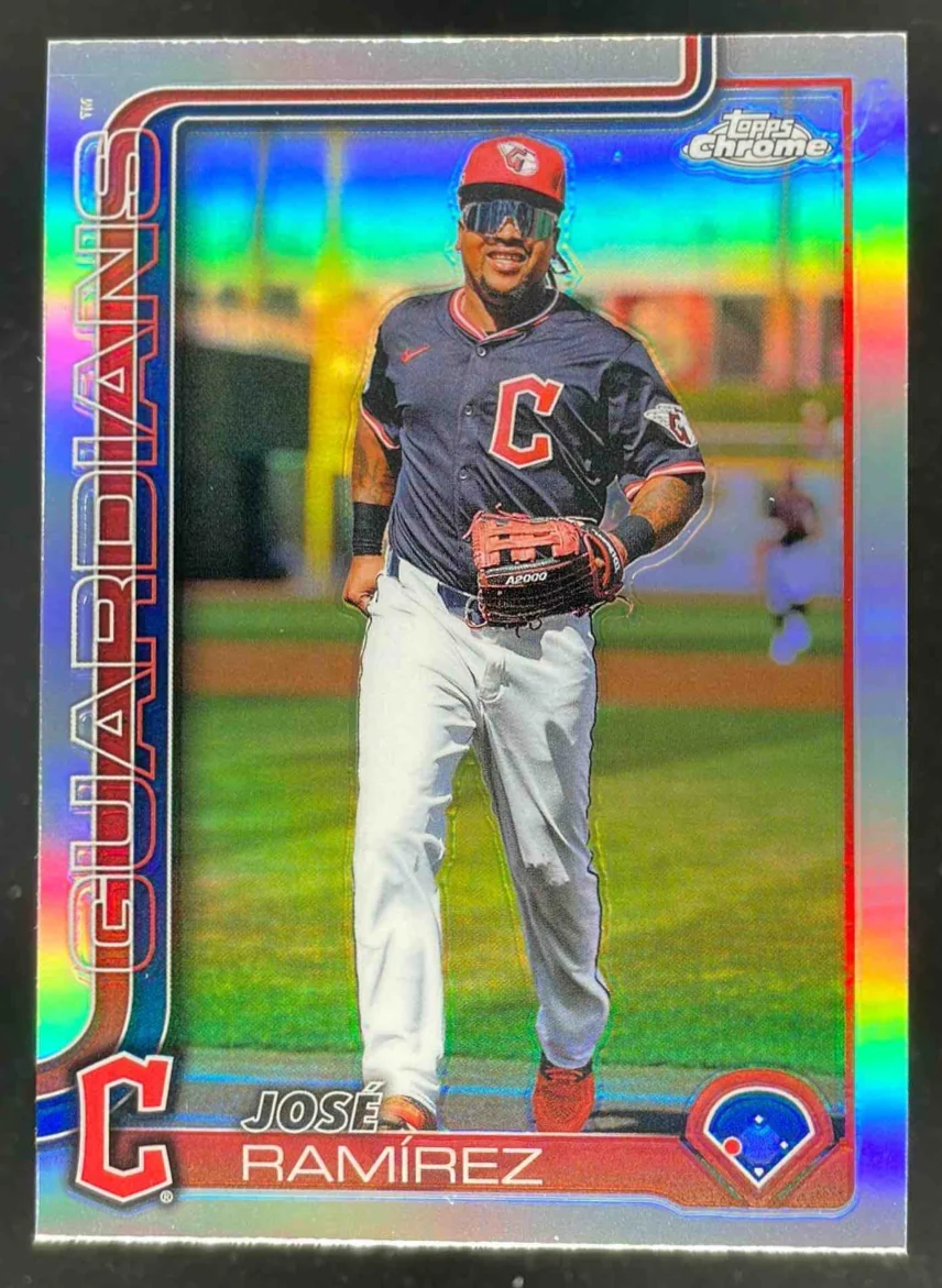 2025 Topps Chrome Image Variation #12 Jose Ramirez