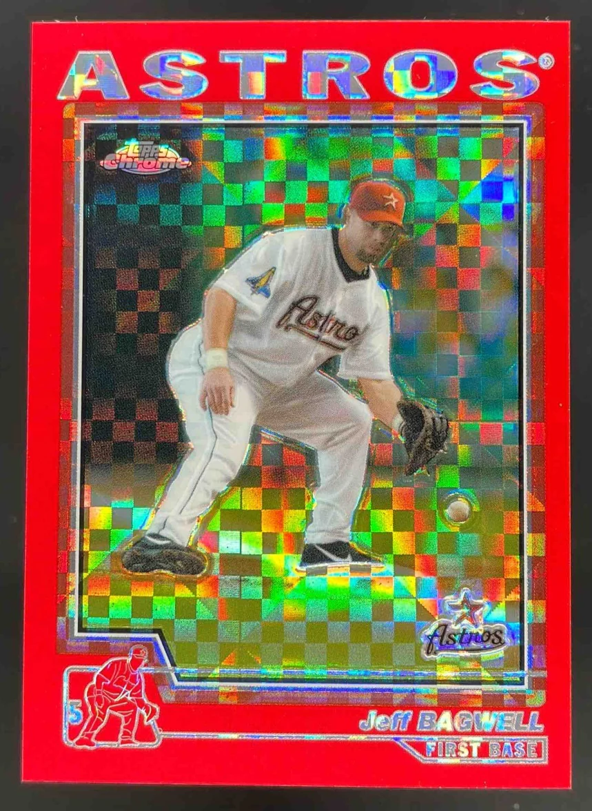 2004 Topps Chrome Red X Fractors #438 Jeff Bagwell