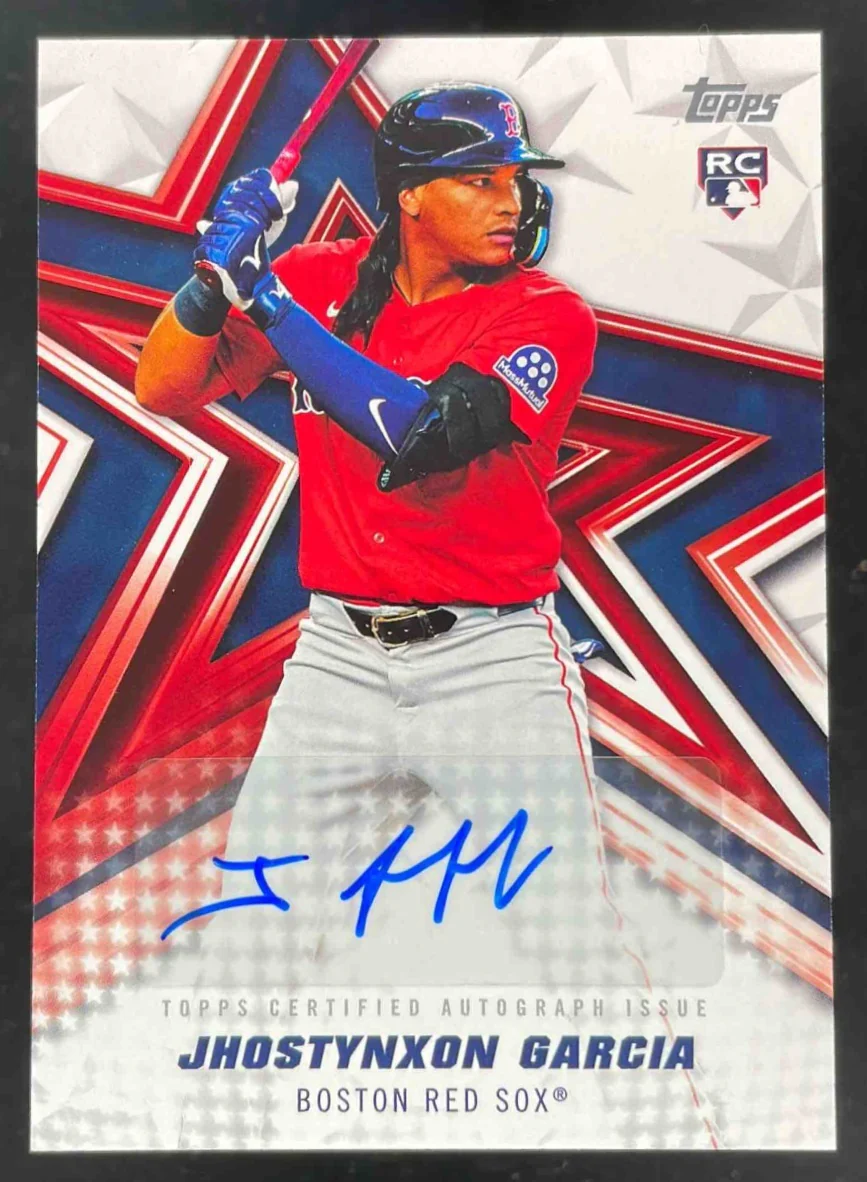 2026 Topps Baseball Stars Autograph #BSA-JHG Jhostynxon Garcia RC Auto