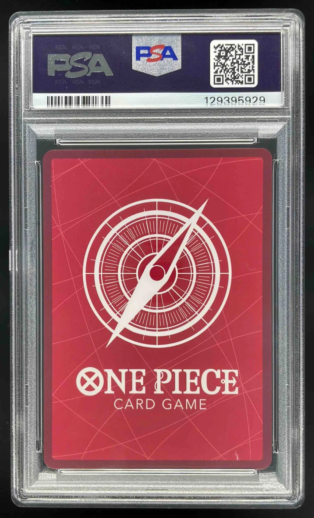 2025 One Piece EN PSA Magazine Exclusive #001 Shanks PSA 10 - Image 2