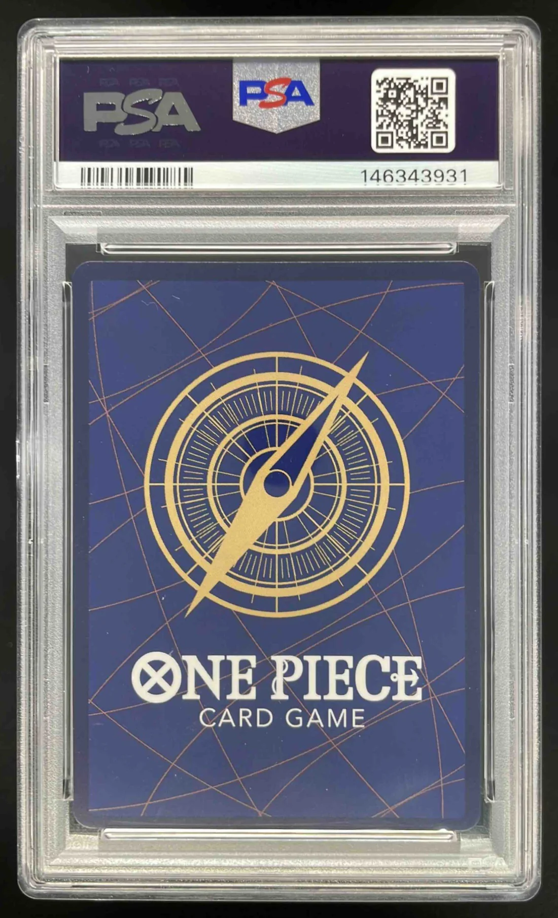 2025 One Piece OP13 EN #058 Monkey D Luffy Treasure Rare PSA 10 - Image 2