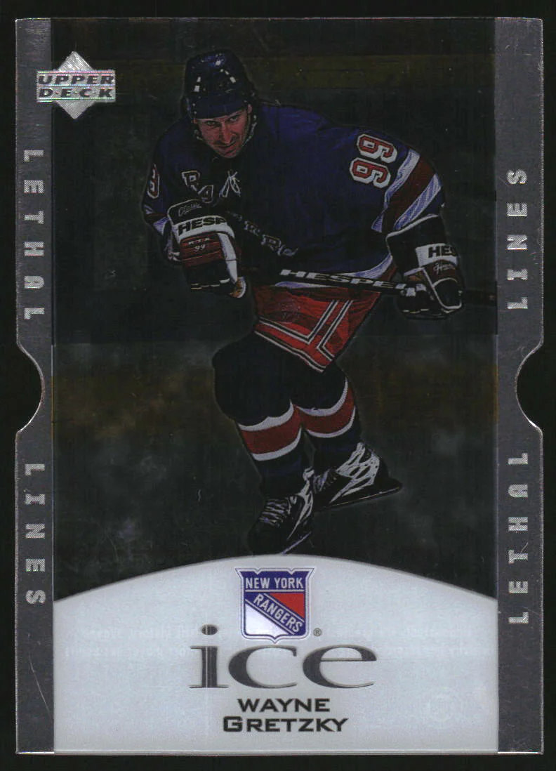 1997-98 Upper Deck Ice Lethal Lines #L1B Wayne Gretzky