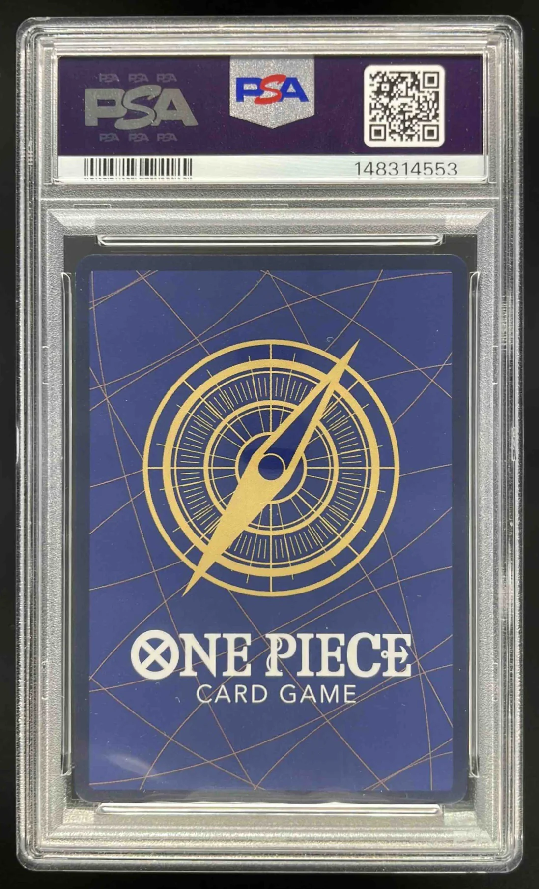 2023 One Piece OP04 EN #047 Trafalgar Law Special Alternate Art PSA 9 - Image 2