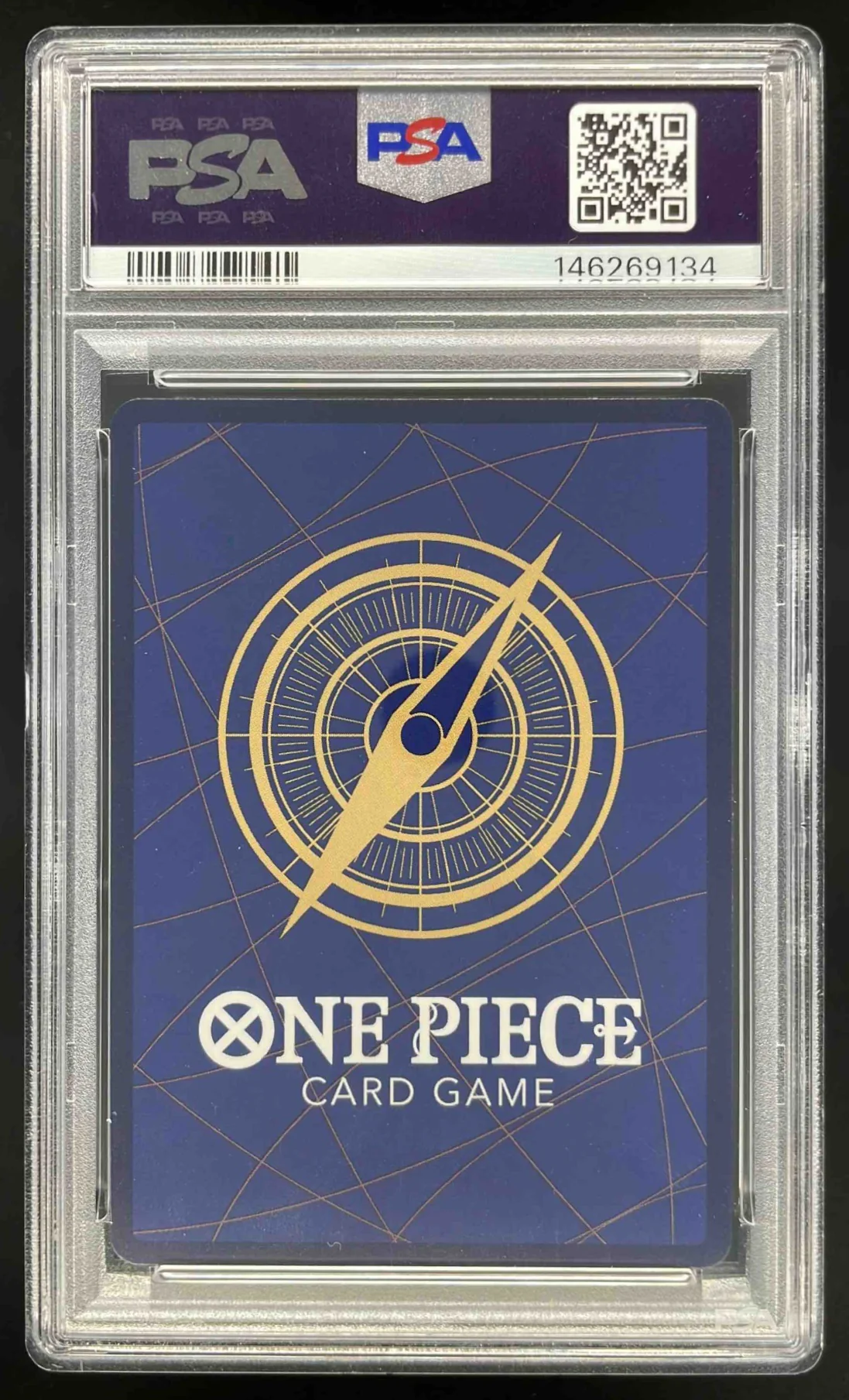 2024 One Piece OP07 EN #109 Monkey D Luffy Alternate Art PSA 10 - Image 2
