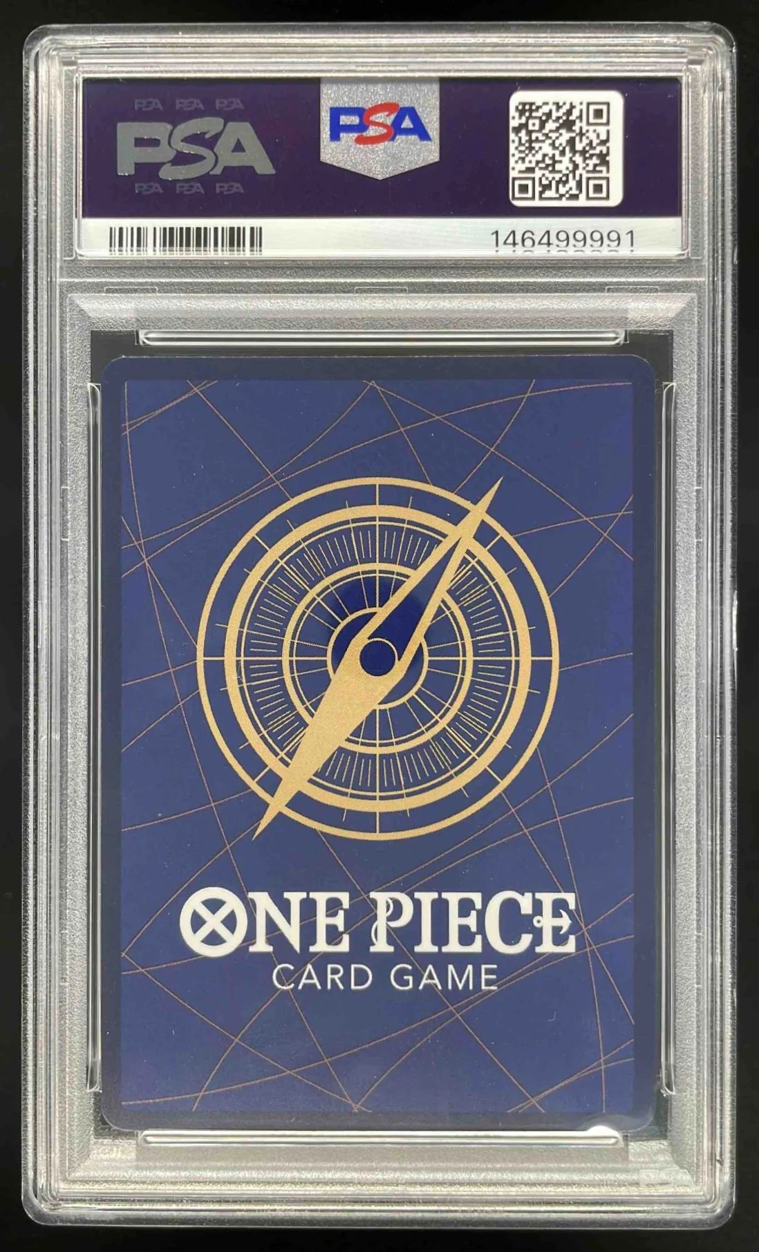 2025 One Piece OP12 EN #037 Dead Man's Game Alternate Art PSA 10 - Image 2