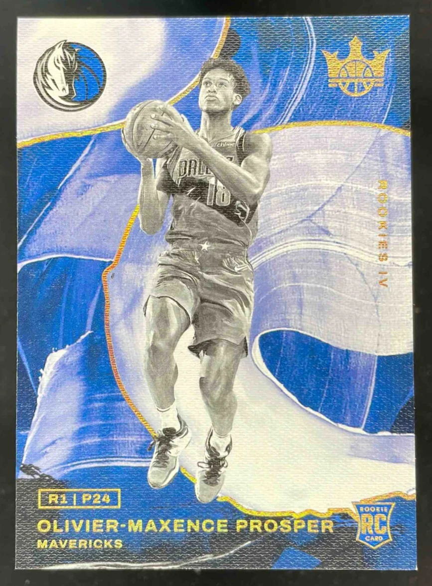 2023-24 Panini Court Kings #199 Olivier-Maxence Prosper Tier Four RC