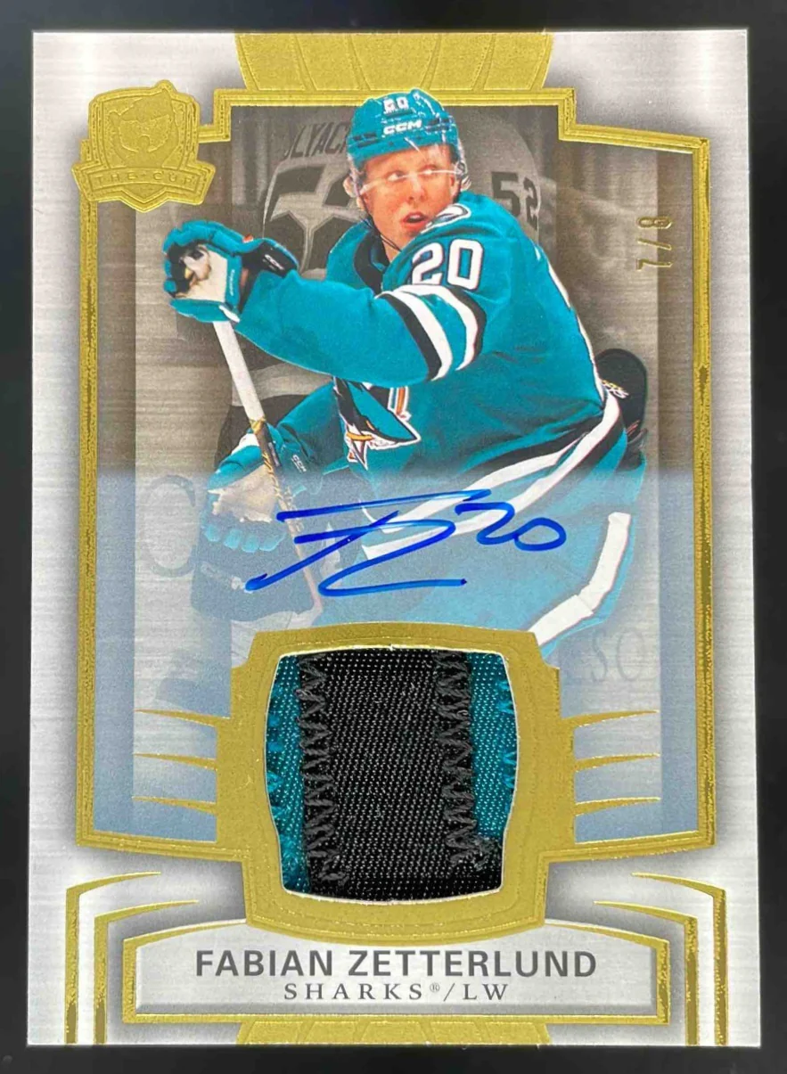 2024-25 Upper Deck The Cup Gold Foil #37 Fabian Zetterlund /8