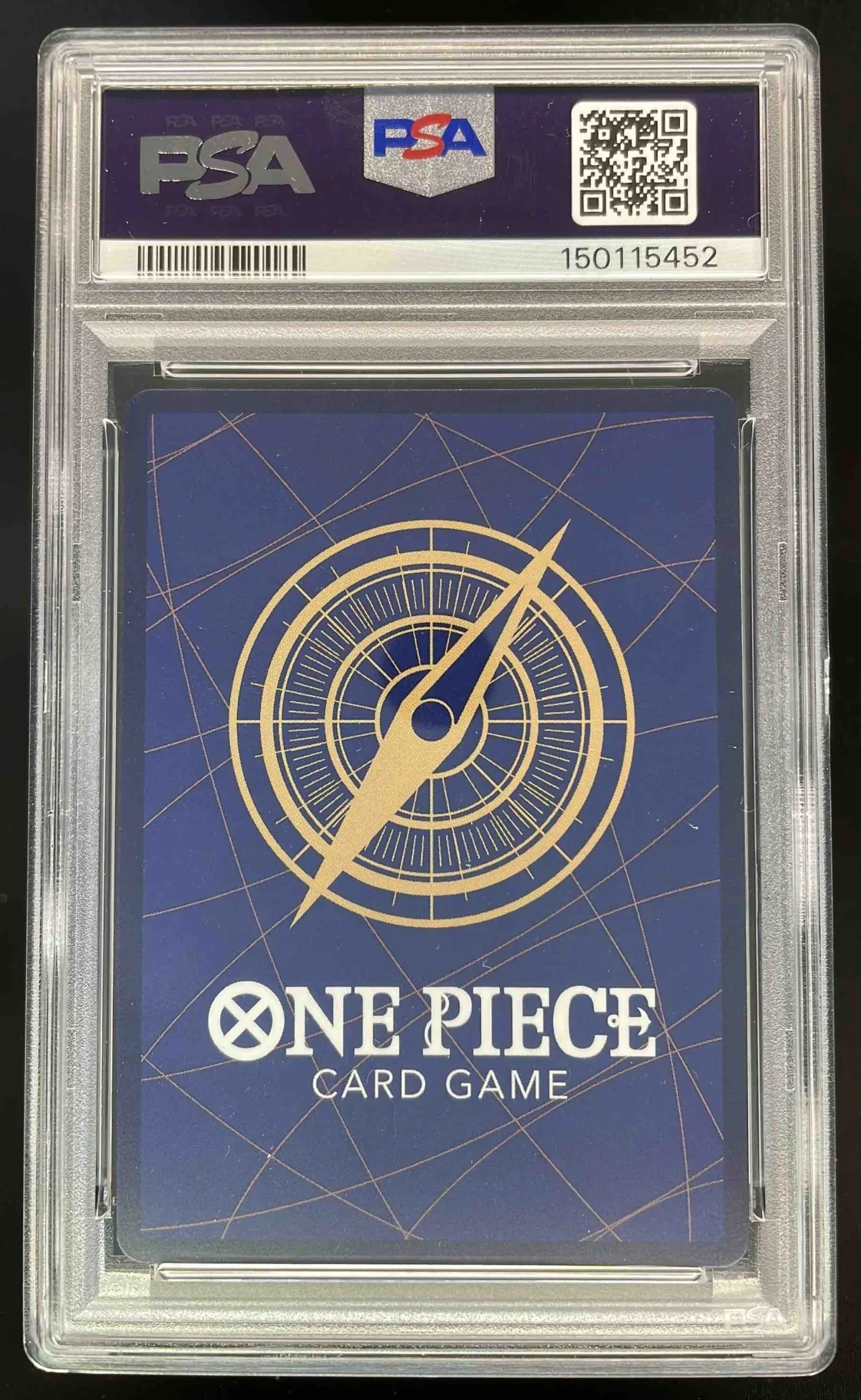 2025 One Piece OP12 EN #037 Dead Man's Game Alternate Art PSA 10 - Image 2