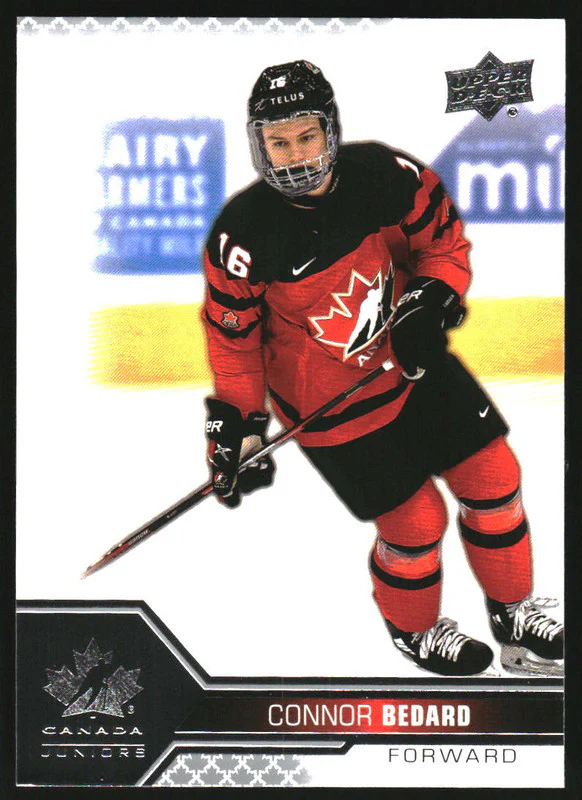 2022-23 Upper Deck Team Canada Juniors #2 Connor Bedard