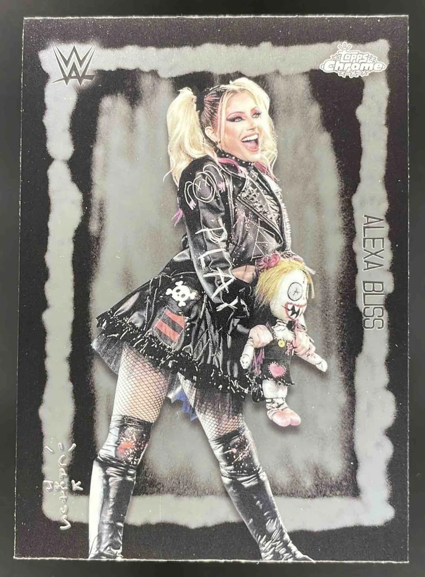 2025 Topps Chrome WWE x Cactus Jack Festival Fury #FVF-2 Alexa Bliss