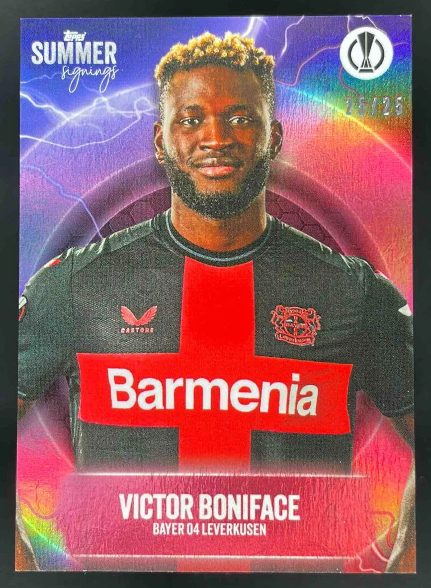 2023 Topps Summer Signings Victor Boniface /25