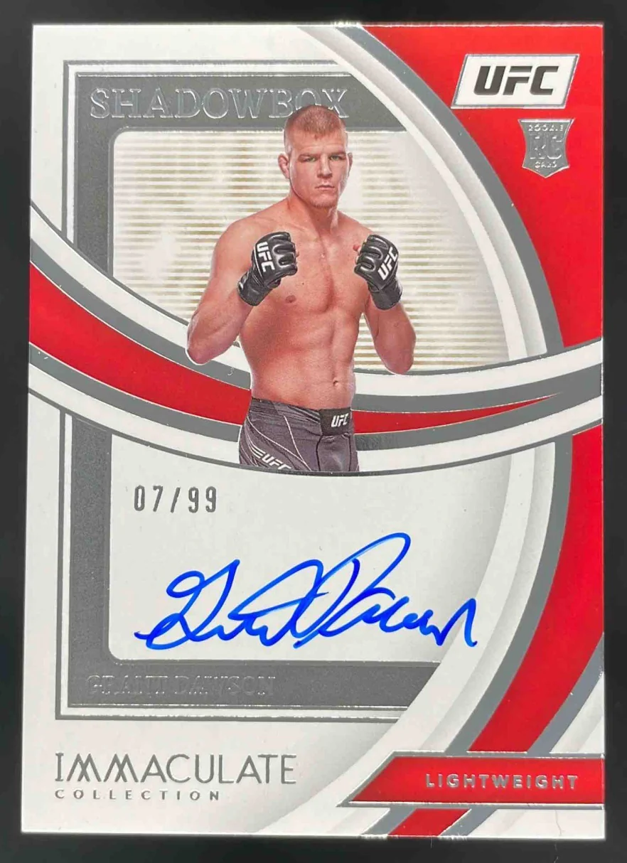 2022 Immaculate Collection Dhadowbox Grant Dawson RC Auto /99