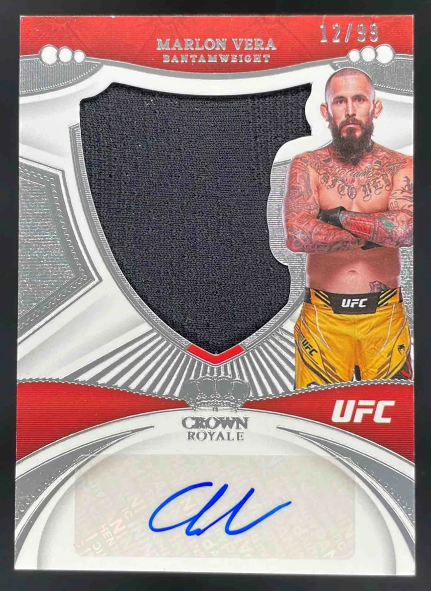2023 Panini Chronicles UFC Silhouettes #SL-MVR Marlon Vera /99