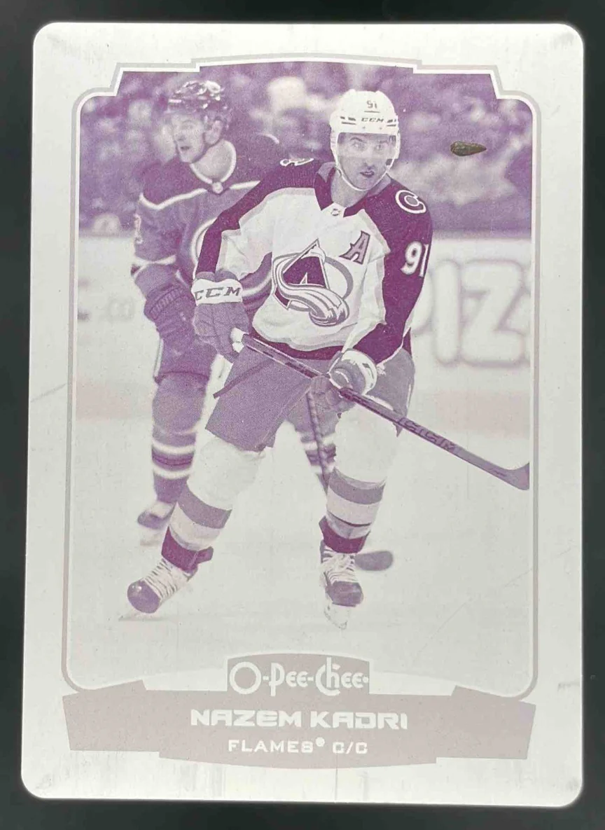 2022 O-Pee-Chee Printing Plates Magenta #6 Nazem Kadri 1/1