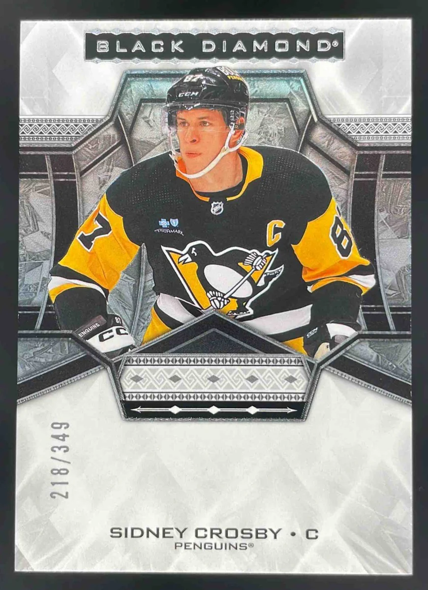 2024 Upper Deck Black Diamond #BDB-CR Sidney Crosby /349