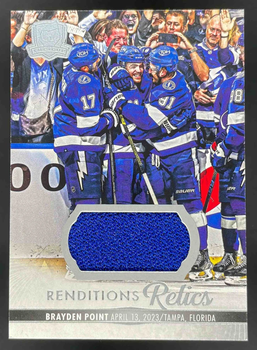 2023-24 Upper Deck The Cup Rendition Relics #RR-BP Brayden Point