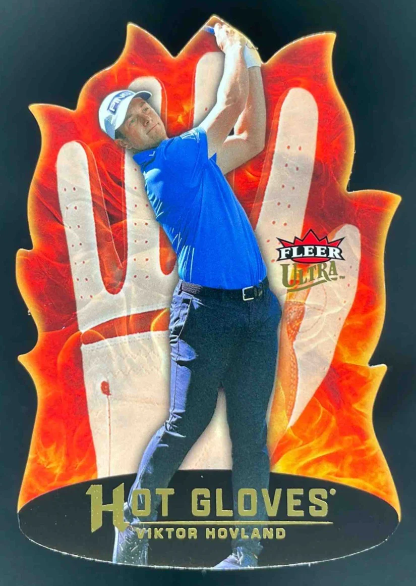 2023 Ultra Flair Hot Gloves #HG-5 Viktor Hovland