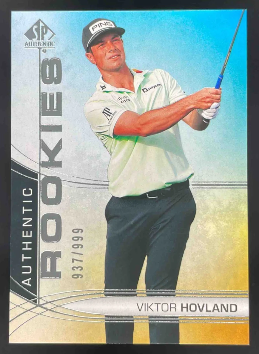 2024 Upper Deck Portfolio SP Authentic Authentic Rookies #VH Viktor Hovland /999