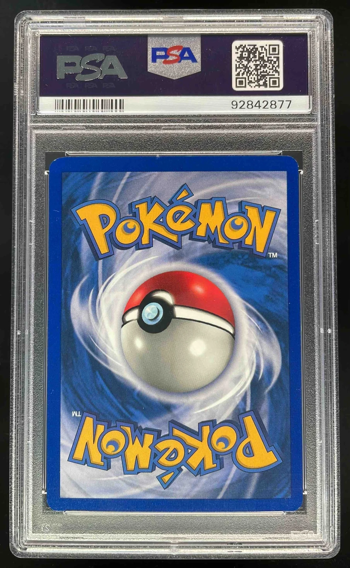 1999 Pokemon Unlimited #7/102 Hitmonchan Rare Holo PSA 9 - Image 2