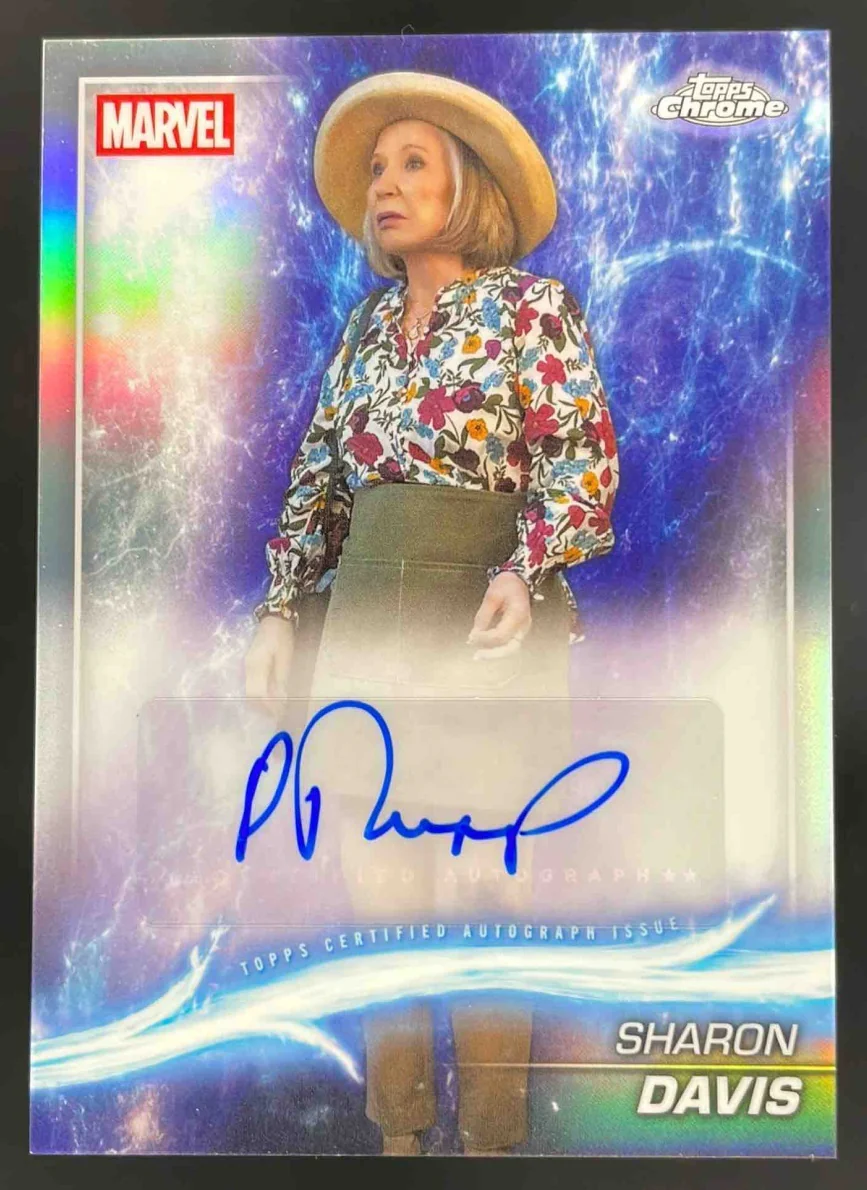 2025 Topps Chrome Marvel Studios #AA-DJR Debra Jo Rupp as Sharon Davis Auto