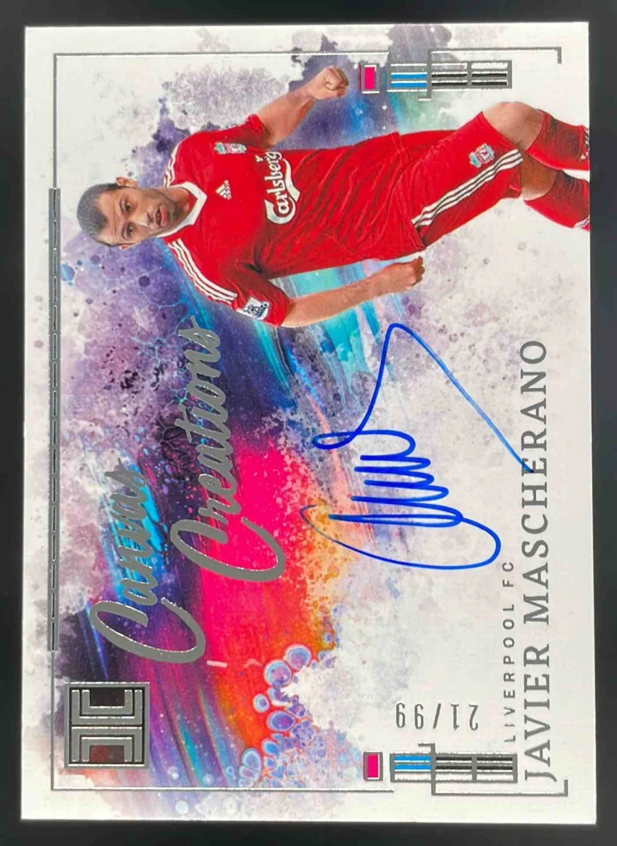 2024-25 Impeccable Premier League Canvas Creations #CC-JM Javier Mascherano /99