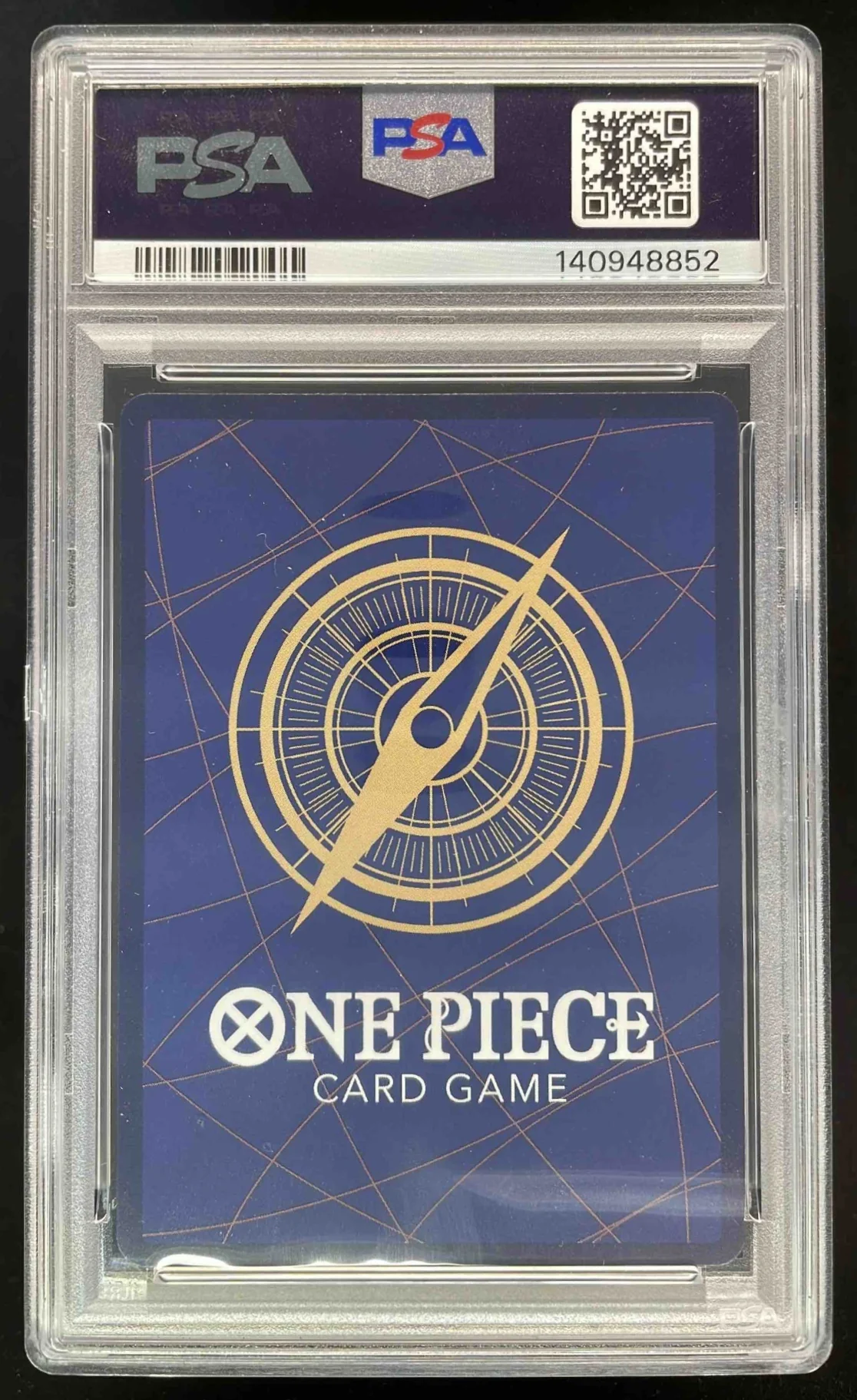 2025 One Piece OP13 EN #058 Monkey D Luffy Treasure Rare PSA 10 - Image 2