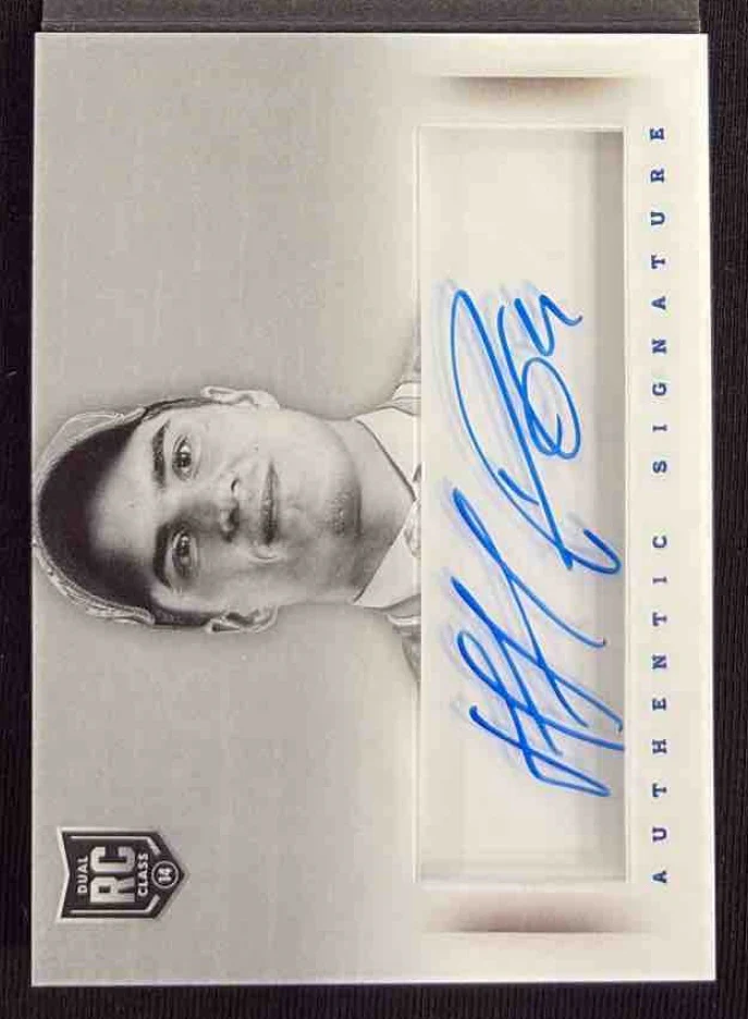 2013-14 Panini Playbook First Round Edition #FRNY Nail Yakupov Autograph RC Auto