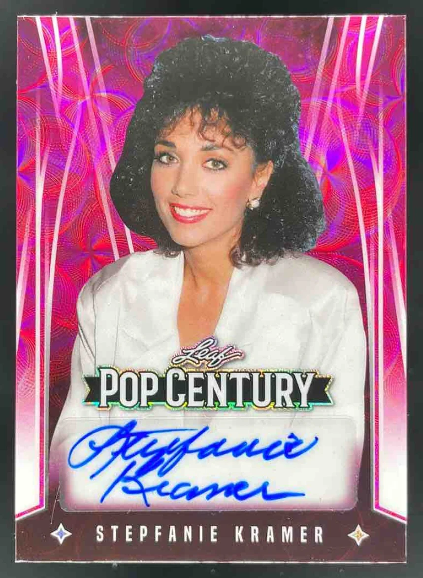 2025 Leaf Metal Pop Century Kaleidoscope Pink #BA-SK3 Stepfanie Kramer Auto /5
