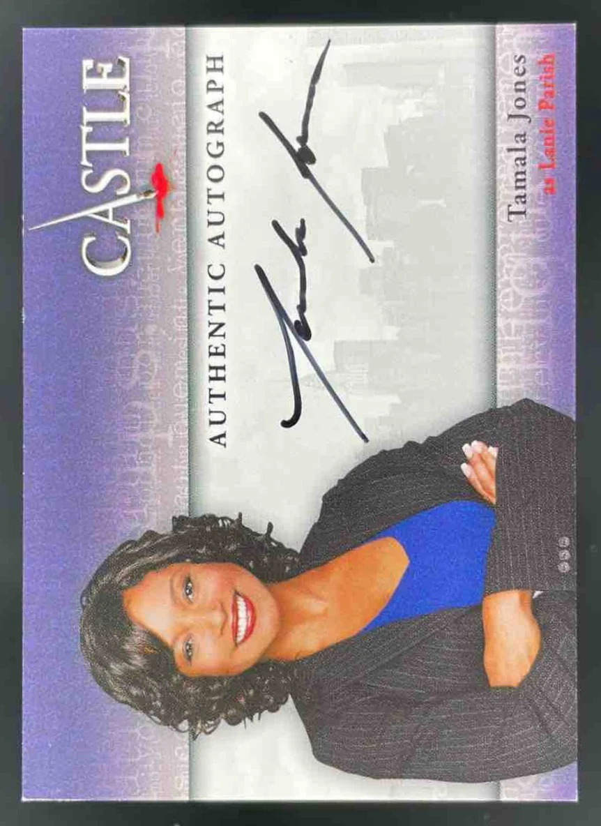 2012 Cryptozoic Castle Autograph Tamala Jones Auto